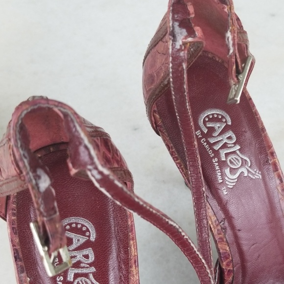 Carlos Santana pointy heels sz8 - Picture 4 of 5